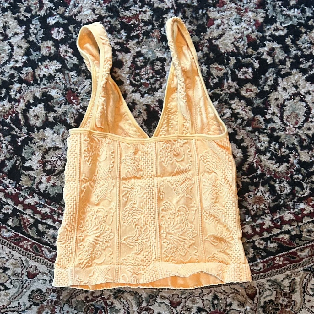 UO Yellow Cami Bra Top - Picture 3 of 3